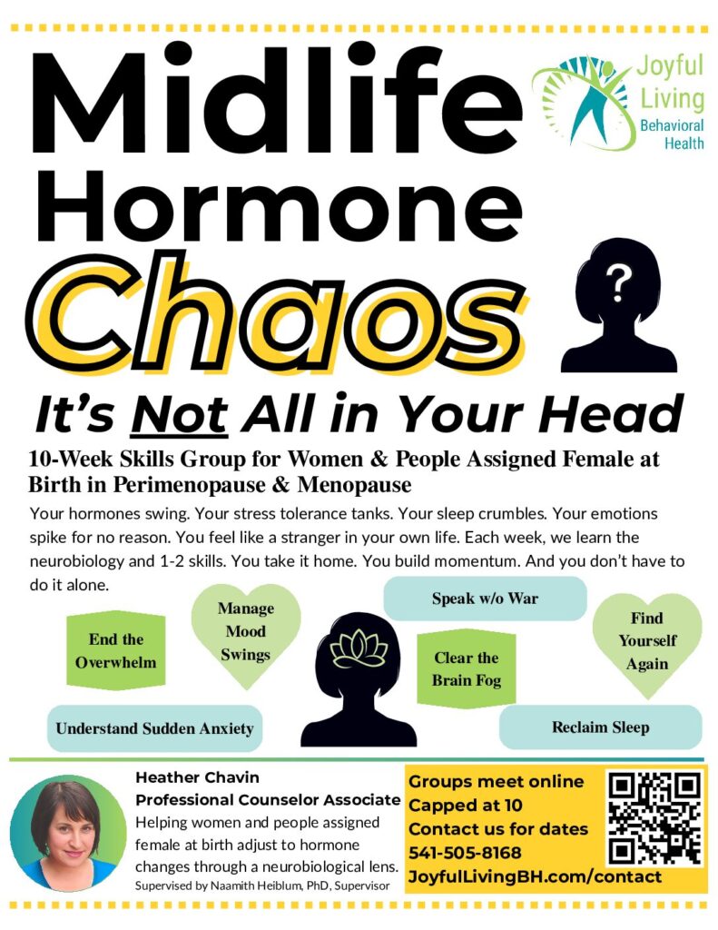Perimenopause-Menopause Group Flyer QR Code